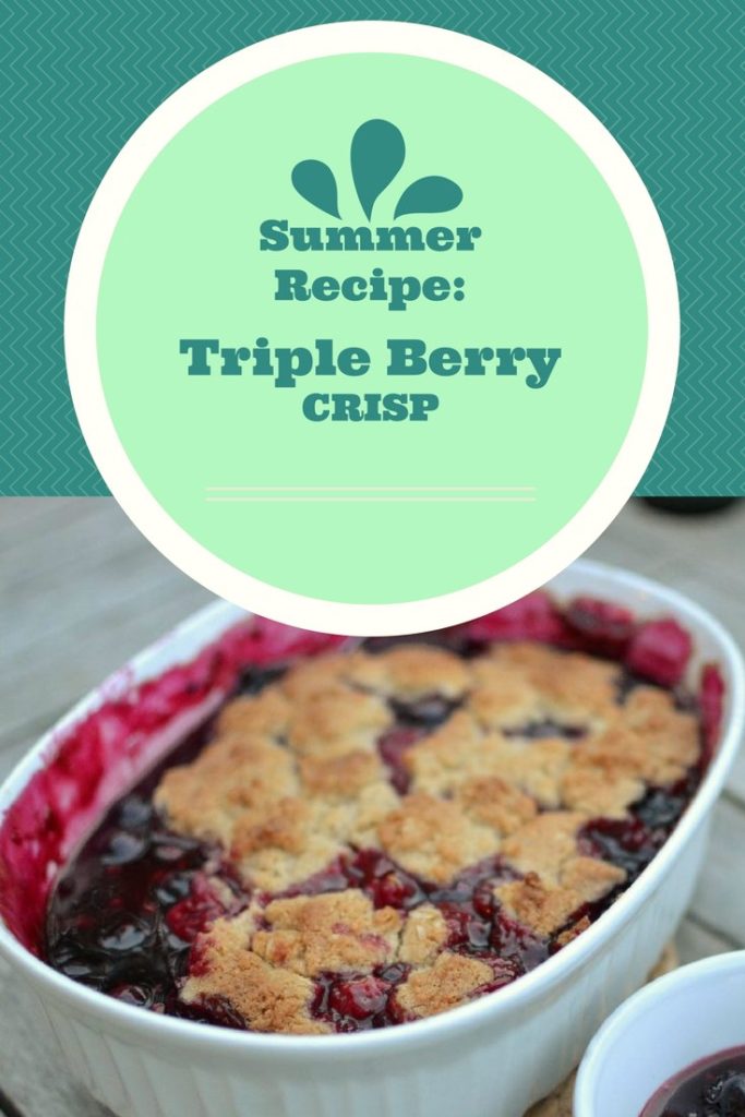 Summer Desserts: Triple Berry Crisp :: Inspiration Flows
