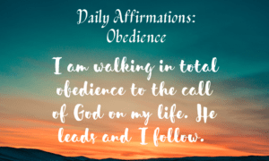 OBEDIENCE