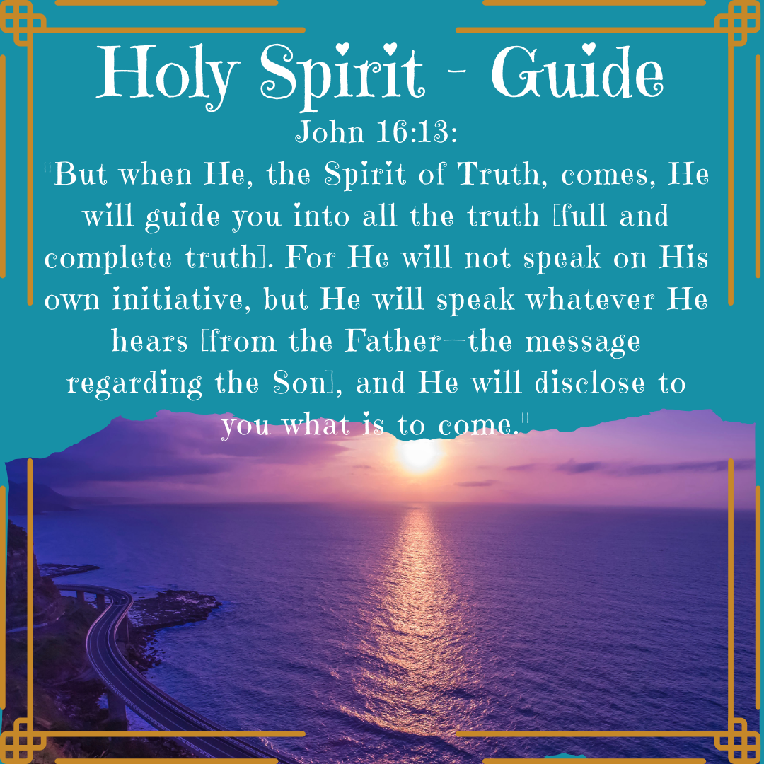 Holy Spirit He Guides Us Inspiration Flows